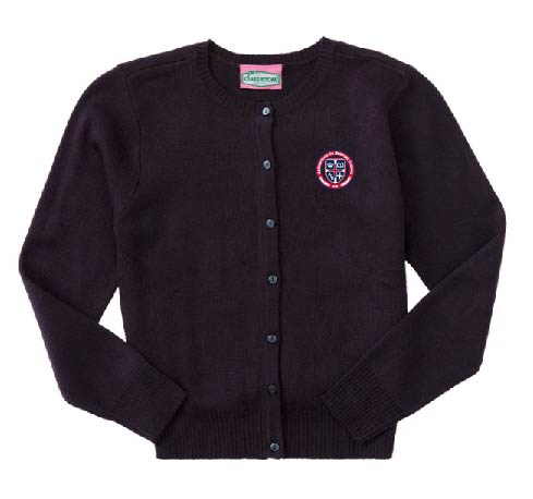 ASB Uniform Crewneck Cardigan