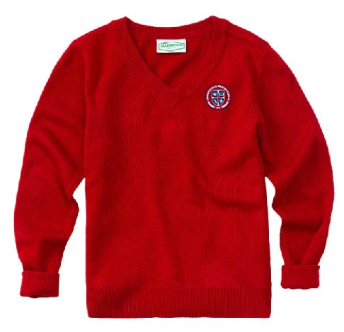 ASB Uniform V-Neck Long Sleeve Sweater