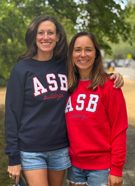 NEW! ASB Bulldog Classic Crewneck Sweatshirt