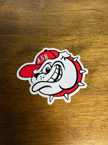 Bulldog vinyl decal