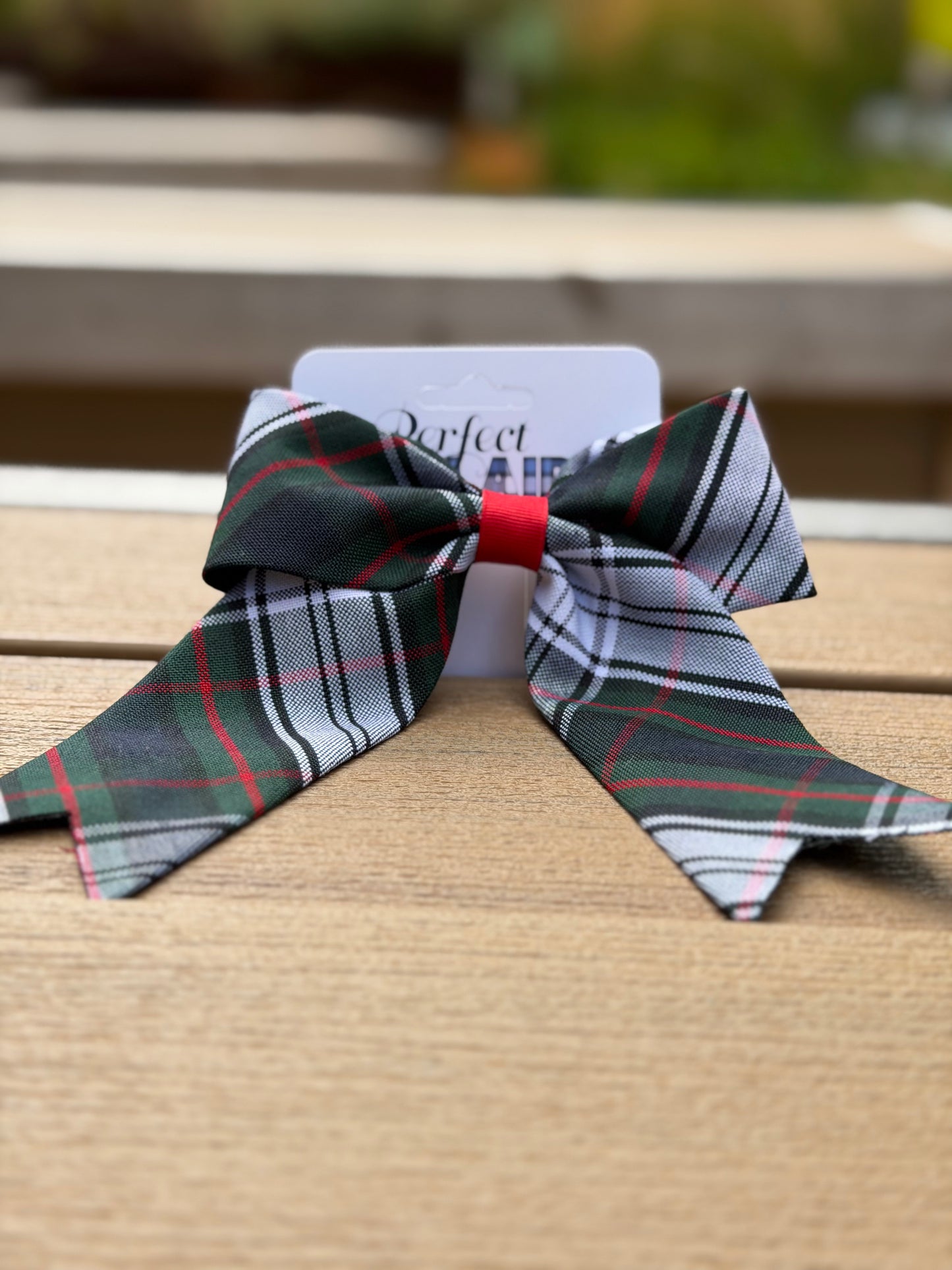 Handmade Jumbo Hair Bow (Elastic Hair Tie)