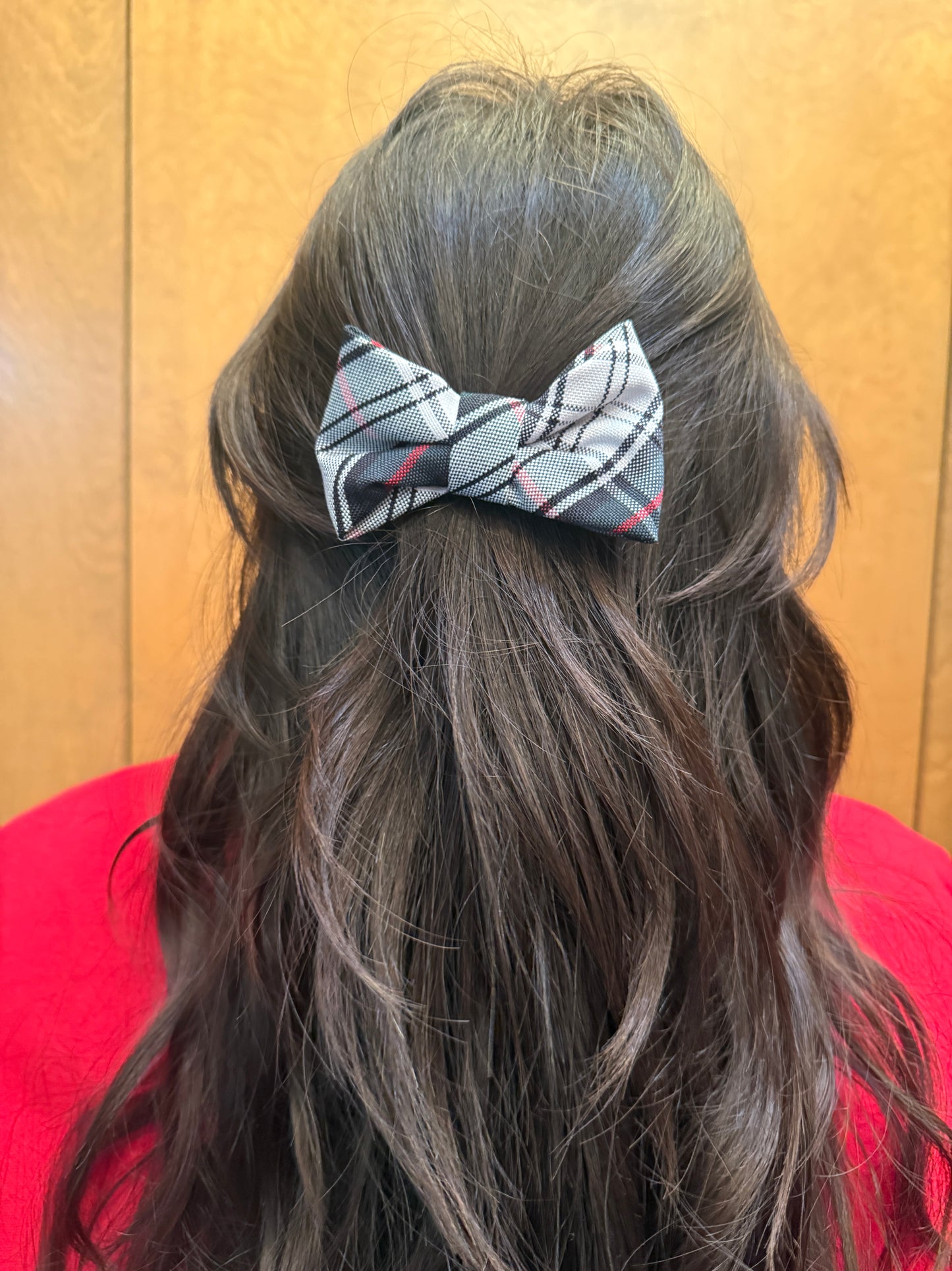 NEW! Upcycled Lloyd Plaid Hair Bow