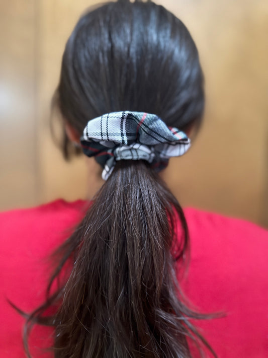 NEW! Upcycled Lloyd Plaid Scrunchie