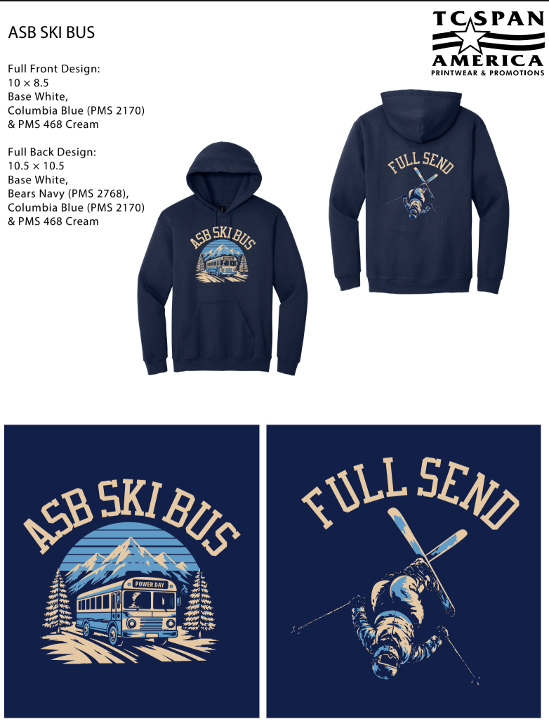 Scgool Asb ⛷️LIMITED TIME! ⛷️ FULL SEND! ASB SKI BUS HOODIES ARE HERE ...